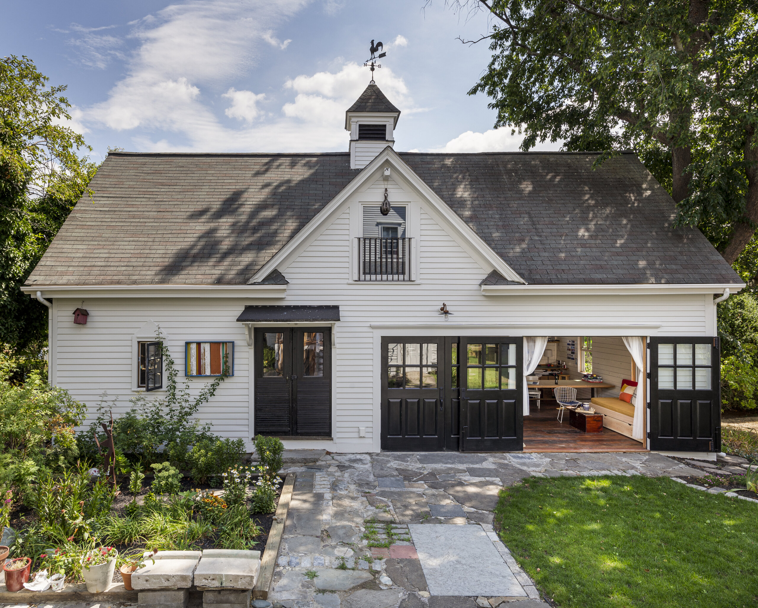 Historic Carriage House Converted to Art Studio - Gallagher Remodeling